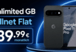 Google Pixel 11 Pro für einmalig 199€ (Einsendung Altgerät) mit o2 unlimited Allnet Flat nur 39.99€ monatlich