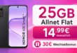 Honor 600 Smart 5G mit 25GB Allnet Flat & 30€ Wechselbonus nur 14.99€ monatlich
