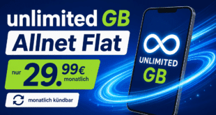 monatlich kündbar ohne Anschlusspreis – o2 unlimited Allnet Flat nur 29.99€ monatlich
