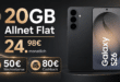 Samsung Galaxy S26 für einmalig 99€ mit 20GB Allnet Flat und 50€ Wechselbonus & 80€ Cashback nur 24.98€ monatlich