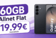 Samsung Galaxy S26 mit 60GB Allnet Flat nur 19.99€ monatlich