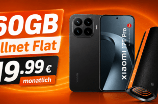 Xiaomi 17T Pro & Xiaomi Soundbox für einmalig 49€ mit 60GB Allnet Flatrate nur 19.99€ monatlich