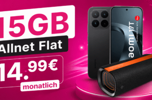 Xiaomi 17T & Xiaomi Sound Party Box mit 15GB Allnet Flatrate nur 14.99€ monatlich