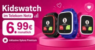 Xplora Let's Go Kidswatch inklusive Xplora Premium im Telekom Netz nur 6.99€ monatlich