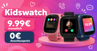 Xplora X6Play (Gen. 2) Kidswatch mit gratis Display-Schutzfolie nur 9.99€ monatlich