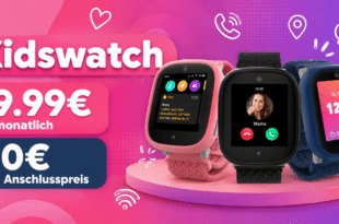 Xplora X6Play (Gen. 2) Kidswatch mit gratis Display-Schutzfolie nur 9.99€ monatlich