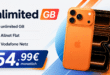 iPhone 17 Pro mit unlimited GB Allnet Flat & 125€ Wechselbonus nur 54.99€ monatlich
