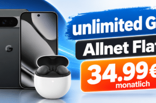 Google Pixel 10 Pro XL & Pixel Buds A-Series für einmalig 19€ mit o2 unlimited Allnet Flat nur 34.99€ monatlich
