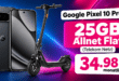 Google Pixel 10 Pro XL & Niu KQi 100F E-Scooter für einmalig 139€ mit 25GB Allnet Flat nur 34.98€ monatlich