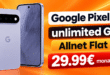 Google Pixel 11 für einmalig 50€ mit o2 unlimited Allnet Flat nur 29.99€ monatlich