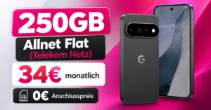 Google Pixel 11 für einmalig 80€ mit 250GB Allnet Flat nur 34€ monatlich