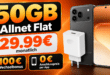 Honor 600 Pro & Supercharge Power Adapter für einmalig 139€ mit 50GB Allnet Flat und 100€ Wechselbonus nur 29.99€ monatlich