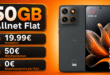 Motorola Edge 70 512GB mit 50GB Allnet Flat und 50€ Wechselbonus nur 19.99€ monatlich