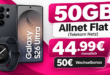 Samsung Galaxy S26 Ultra & Galaxy Watch9 für einmalig 199€ mit 50GB Allnet Flat & 50€ Wechselbonus nur 44.99€ monatlich