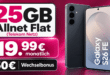 Samsung Galaxy S26 FE für einmalig 49€ (Einsendung Altgerät) mit 25GB Allnet Flat und 50€ Wechselbonus nur 19.99€ monatlich
