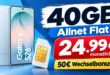 Samsung Galaxy S26 für einmalig 79€ mit 40GB Allnet Flat & 50€ Wechselbonus nur 24.99€ monatlich
