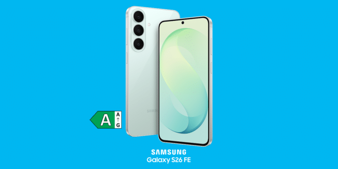 Samsung Galaxy S26 FE für einmalig 1€ (Einsendung Altgerät) mit 40GB Allnet Flat bei 36 Monaten Ratenzahlung nur 29.99€ monatlich