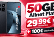 Xiaomi 17T Pro für einmalig 100€ mit 50GB Allnet Flat und 100€ Wechselbonus nur 29.99€ monatlich
