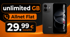 Xiaomi Redmi Note 17 Pro mit o2 unlimited Allnet Flat nur 29.99€ monatlich