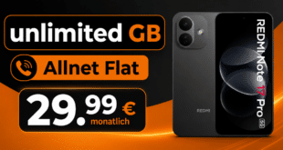 Xiaomi Redmi Note 17 Pro mit o2 unlimited Allnet Flat nur 29.99€ monatlich