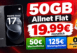 Xiaomi Redmi Note 17 Pro mit 50GB Allnet Flat & 50€ Wechselbonus & 125€ Wunschgutschein nur 19.99€ monatlich