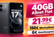 Xiaomi Redmi Note 17 Pro mit 40GB Allnet Flat & 150€ Rufnummernmitnahmebonus nur 21.99€ monatlich