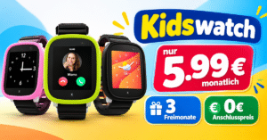 Xplora X6Play eSIM Kidswatch für einmalig 20€ im Vodafone Netz nur 5.99€ monatlich – 3 Freimonate