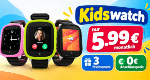 Xplora X6Play eSIM Kidswatch für einmalig 20€ im Vodafone Netz nur 5.99€ monatlich - 3 Freimonate