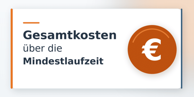 Neu auf HandyTarifTipp.de: Gesamtkosten über die Mindestlaufzeit auf einen Blick