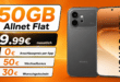 Honor 600 mit 50GB Allnet Flat & 50€ Wechselbonus und 30€ Wunschgutschein nur 19.99€ monatlich