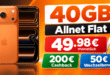 iPhone 17 Pro für einmalig 149€ mit 40GB Allnet Flat & 50€ Wechselbonus & 200€ Cashback nur 49.98€ monatlich