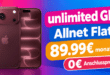 iPhone 18 Pro mit o2 unlimited Allnet flat für 89.99€ monatlich