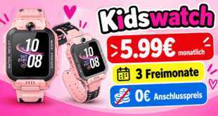 imoo Watch Phone Z7 Kidswatch für einmalig 40€ im Vodafone Netz nur 5.99€ monatlich - 3 Freimonate