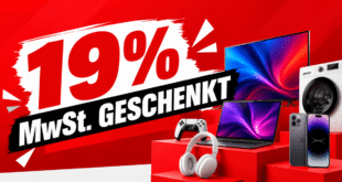 MediaMarkt startet 19%-MwSt.-Aktion: Technik-Angebote vom 1. bis 5. Oktober 2026
