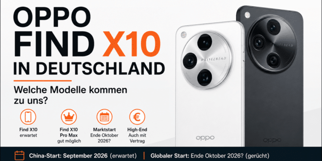 OPPO Find X10 in Deutschland: Welche Modelle kommen zu uns?