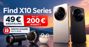 OPPO Find X10 mit Vertrag: Neue Flaggschiffe starten mit Early-Bird-Aktion