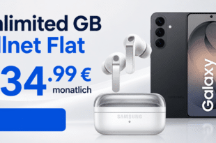Samsung Galaxy S26+ (S26Plus) & Galaxy Buds4 Pro für einmalig 199€ mit o2 unlimited Allnet Flat nur 34.99€ monatlich