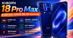 Xiaomi 18 Pro Max mit Vertrag: 8.500 mAh, Leica und zwei 200-MP-Kameras