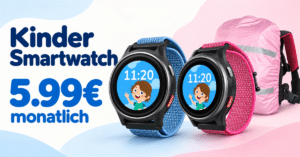 Anio 6 Kinder Smartwatch & Regenschutz für Schulrucksack für einmalig 60€ im Vodafone Netz nur 5.99€ monatlich