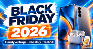 Black Friday 2026: Handyverträge, SIM-only & Technik