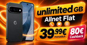 Google Pixel 11 Pro für einmalig 149€ mit o2 unlimited Allnet Flat & 80€ Cashback nur 39.99€ monatlich