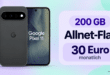 Google Pixel 11 für einmalig 80€ mit 200GB Allnet Flat nur 30€ monatlich