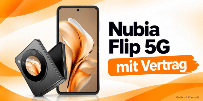 Nubia Flip 5G mit Vertrag – aktuelle Angebote & Deals