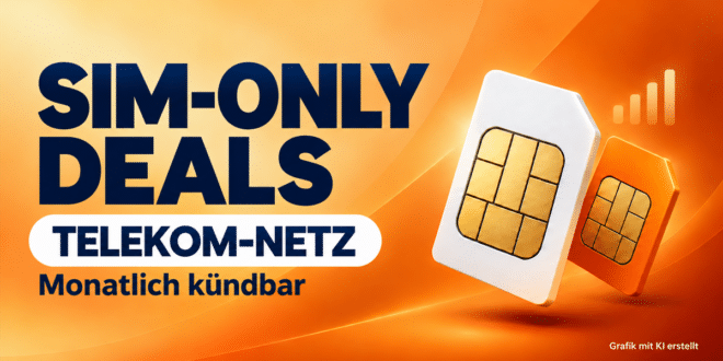 SIM-Only im Telekom-Netz: monatlich kündbar