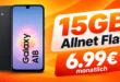 Samsung Galaxy A18 für einmalig 19€ mit 15GB Allnet Flat nur 6.99€ monatlich