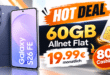 Samsung Galaxy S26 FE mit 60GB Allnet Flat & 80€ Cashback nur 19.99€ monatlich