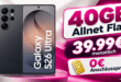 Samsung Galaxy S26 Ultra für einmalig 139€ mit 40GB Allnet Flat nur 39.99€ monatlich
