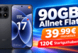 Xiaomi 17 für einmalig 109€ mit 90GB+ Allnet Flat & 120€ Startguthaben nur 39.99€ monatlich