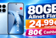 Xiaomi 17T für einmalig 49€ mit 80GB Allnet Flat & 80€ Cashback nur 24.99€ monatlich