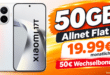 Xiaomi 17T & Xiaomi Tag für einmalig 100€ mit 50GB Allnet Flat & 50€ Wechselbonus nur 19.99€ monatlich